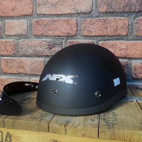 Nikko FX-66 Nazi Siyah Yarm Kask