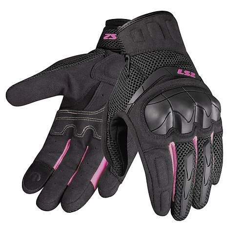 Ls2 Kubra Kad�n Eldiven Siyah-Mor