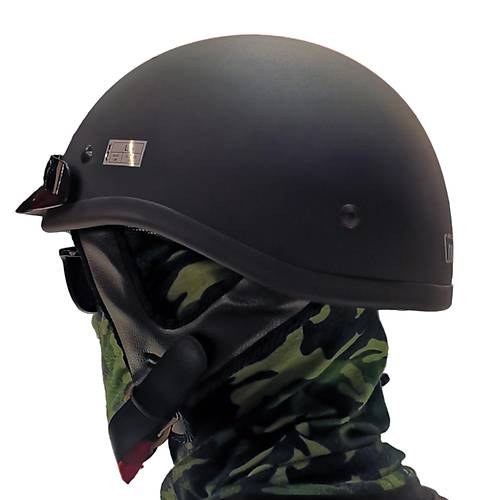 Nikko FX-66 Nazi Siyah Yarm Kask