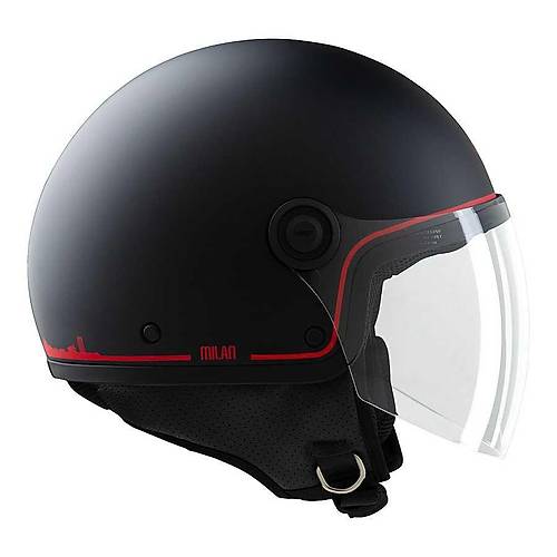 TUCANO URBANO EL JETTIN 6.0 YARIM KASK MILAN SKYLINE MAT S�YAH