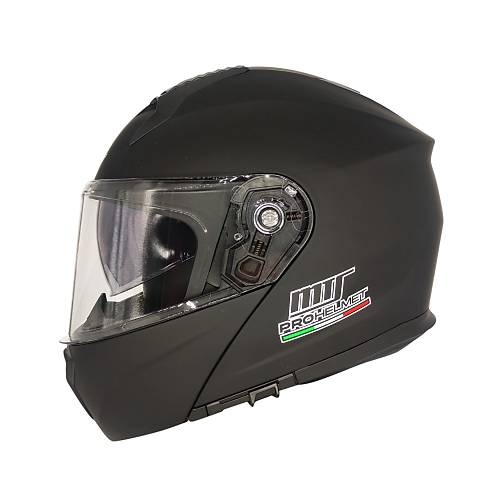 MTS M 966 MAT SYAH ENE AILIR MOTOSKLET KASK