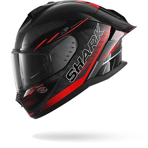 SHARK SKWAL CUP SPEED TECH S�YAH KIRMIZI GR� KAPALI KASK