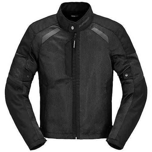 SPIDI TEK NET YAZLIK FLE TEKSTL CEKET SYAH