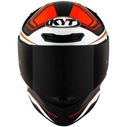 KYT TT-REVO KASK OVERTECH S�YAH TURUNCU
