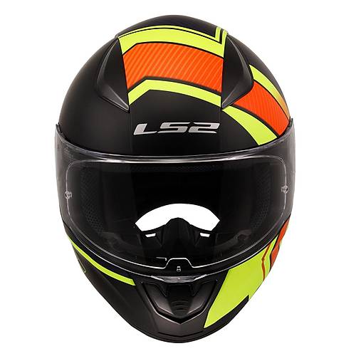 LS2 Rapid 2 Extra Mat Neon Sar-Navy Mavi Kapal Kask