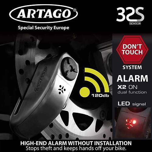 ARTAGO 32S S.R.A. SINIFI ALARMLI D�SK K�L�D� 15MM. P�M