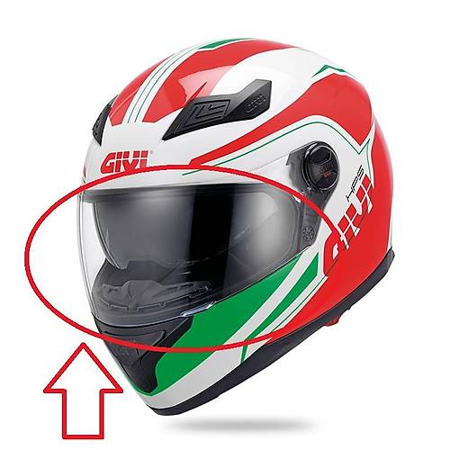 GIVI Z2449TR KASK CAMI BEYAZ 50.4