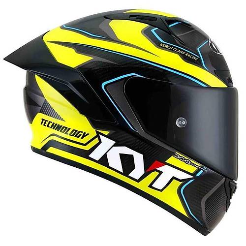 KYT NZ RACE KASK CARBON COMPETITION YELLOW