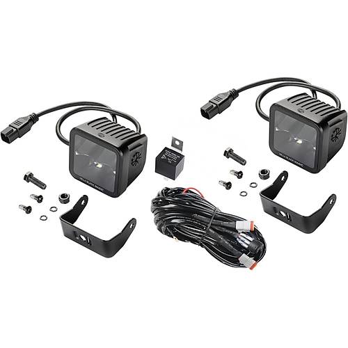 HELLA 3.2 CUBE KIT 2 L� MOTOS�KLET S�S FARI LED TAKIMI