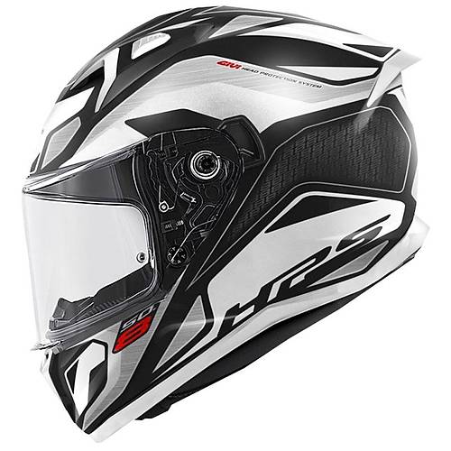 GIVI 50.8 BRAVE MAT S�YAH-TITANIUM-GR� KASK