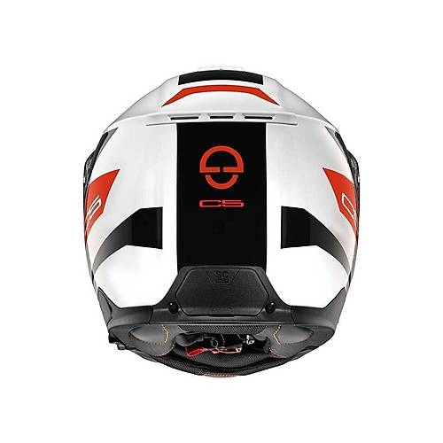 SCHUBERTH C5 ECLIPSE RED ENE AILIR MOTOSKLET KASKI