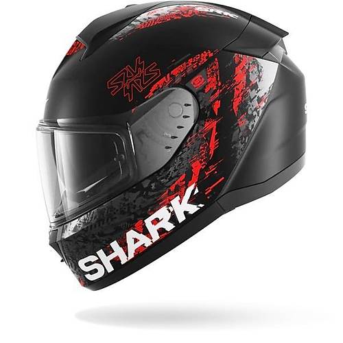 Shark Ridill 2 Speed Vib Mat Siyah Antrasit K�rm�z� Kapal� Kask