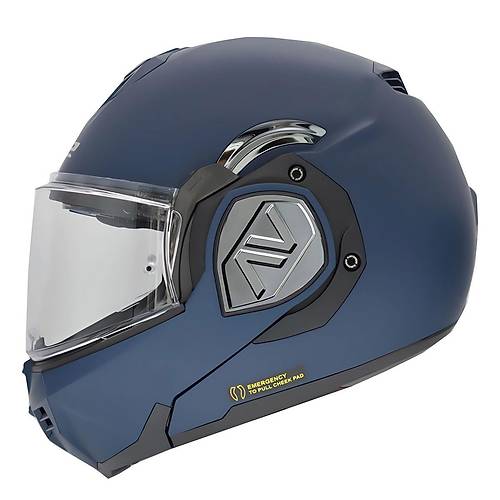 LS2 Advant Mat Navy Mavi ene Alr Kask