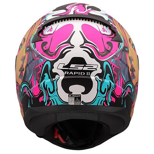 LS2 RAPID 2 CYBERG MAT MOR KASK