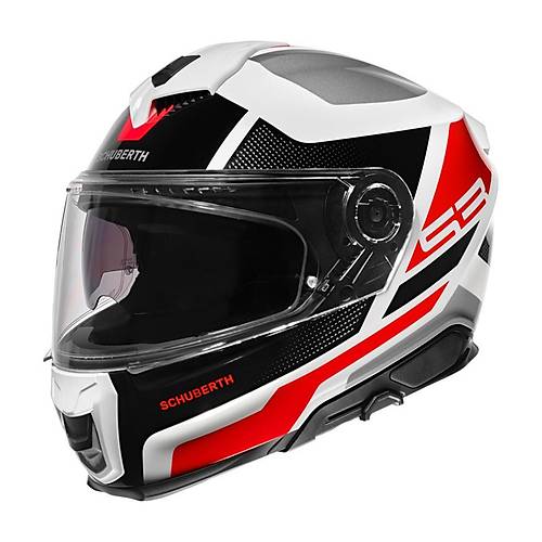 SCHUBERTH S3 DAYTONA RED KAPALI MOTOSKLET KASKI