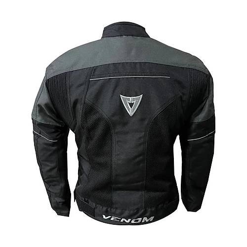 Venom Dynamic Siyah 4 Mevsim Motosiklet Montu