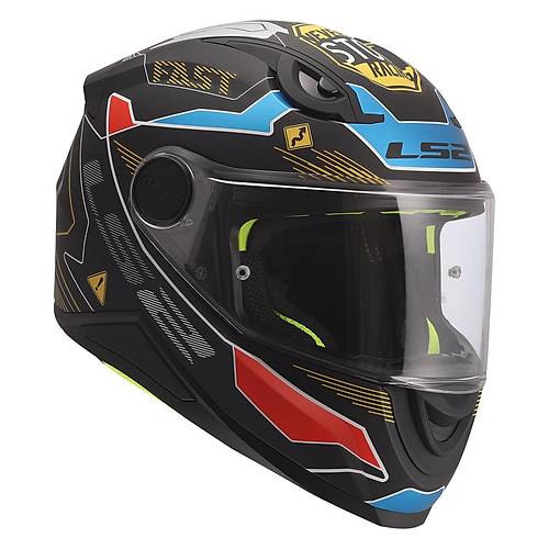LS2 KID ZERO GR�-KIRMIZI �OCUK KASK