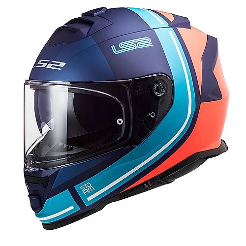 LS2 STORM 2 SLANT MAT MAV�-TURUNCU KASK