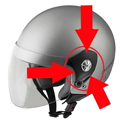 LS2 OF518 KASK YAN KAPAK SET
