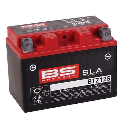 BS BATTERY BTZ12S SLA MOTOS�KLET AK�