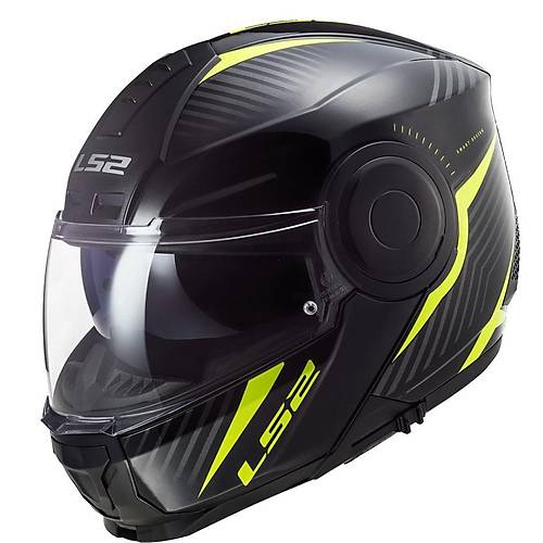 LS2 Scope Skid Siyah-Neon Sar ene Alr Kask