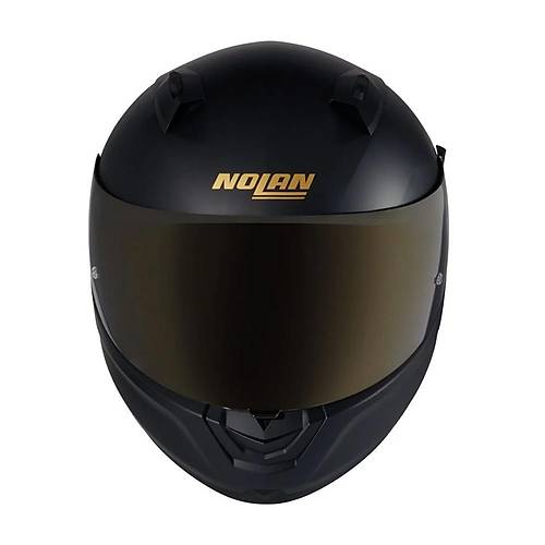 NOLAN N60-6 SPORT AUREO 331 MAT SYAH ALTIN CAM KAPALI KASK