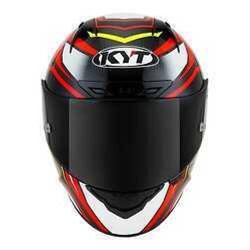 KYT NZ RACE CARBON STRIDE KIRMIZI BEYAZ