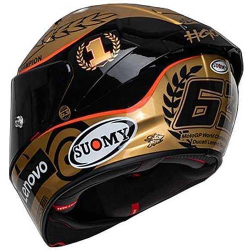 Suomy SR-GP Pecco Bagnaia World Champion 2022 Gold Limited Edition Kapal Kask