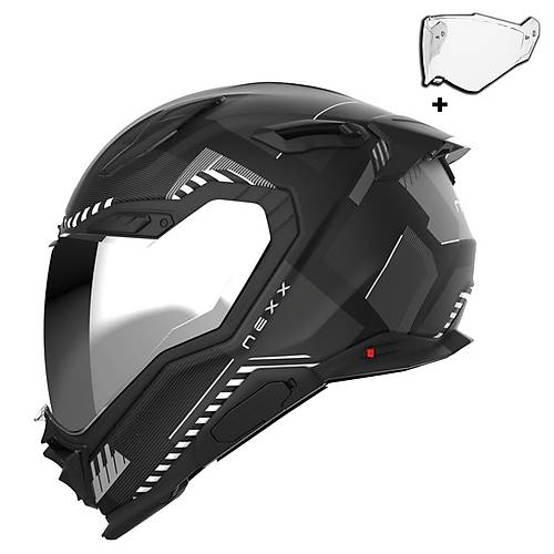 NEXX X.WST 3 FLUENCE MAT S�YAH-GR� KASK