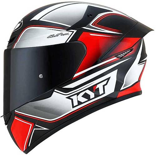 KYT TT-Course Tourist Krmz Fluo Kapal Kask