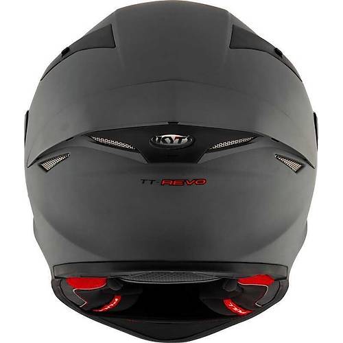 KYT TT-REVO KASK PLAIN MATT GRL GREY