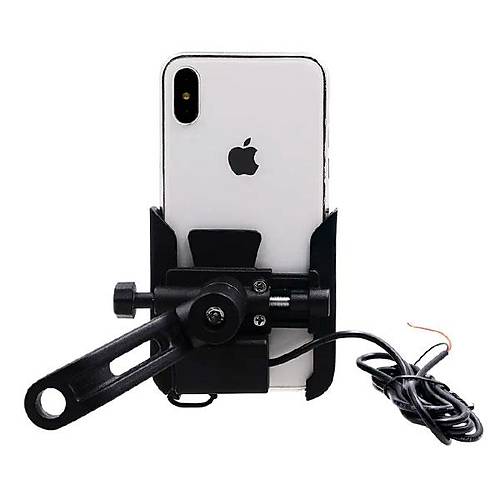 VEXO USB'LI ALUMINIUM TELEFON TUTUCU AYNA BA�LANTILI (CS-856D1 A�IK MODEL)