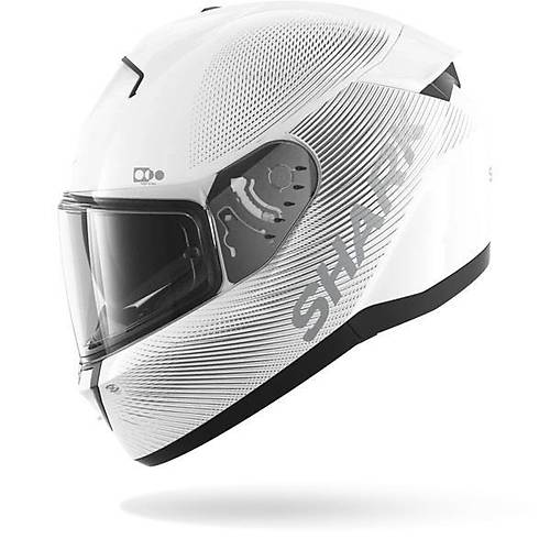 SHARK RIDILL 2 SP LYNE BEYAZ GRI KAPALI KASK