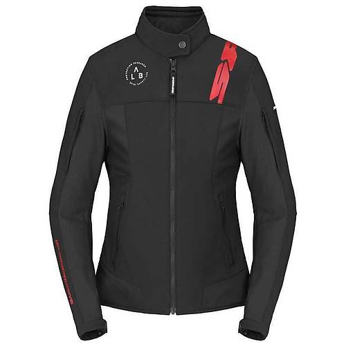 SPIDI CORSA TEX LADY YAZLIK CEKET S�YAH KIRMIZI