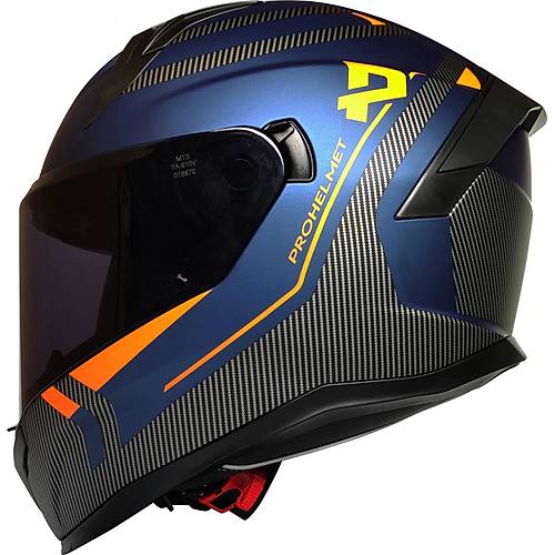 MTS 910 Blue-Gri-Mavi Kapal Kask