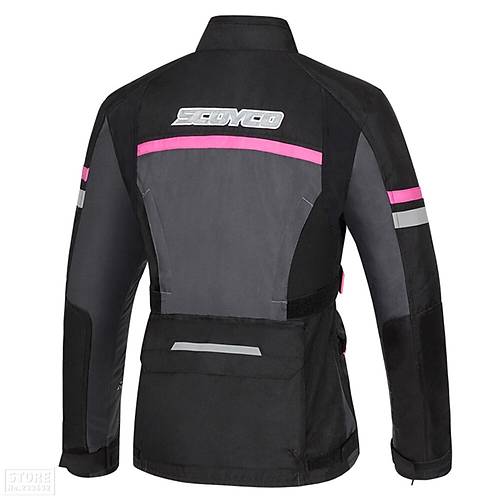 SCOYCO JK122W KORUMALI KADIN MOTOSKLET MONTU SYAH