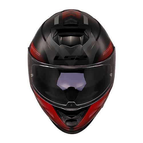 LS2 Storm 2 Kronos Krmz Gri Kapal Kask