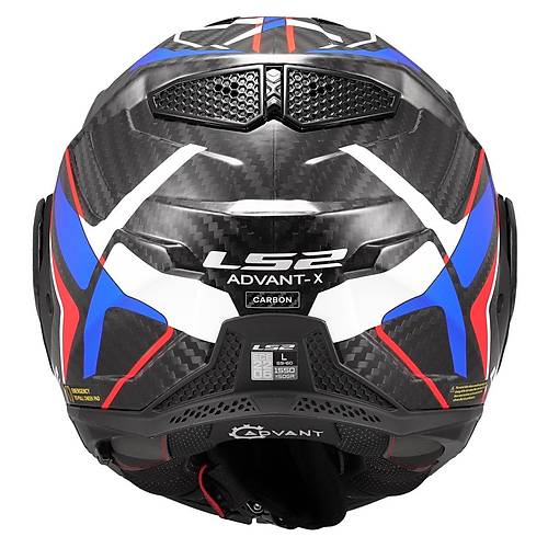 LS2 ADVANT X KARBON FUTURE II BEYAZ-MAV KASK