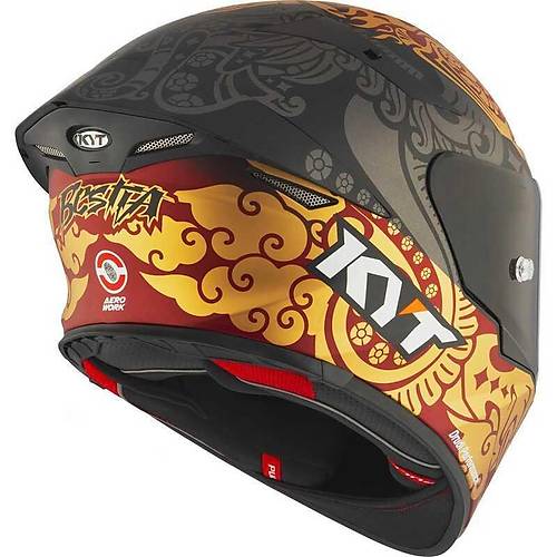 Kyt Tt-Revo Kask Enea Indones�a 2023 Ed�t�on Matt