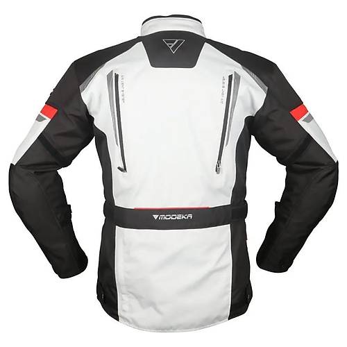 Modeka Striker II Waterproof Ceket Siyah Gri