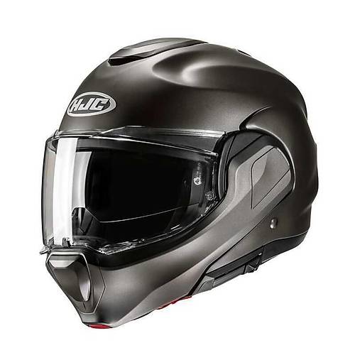 HJC F100 KASK SEMI FLAT TITANIUM