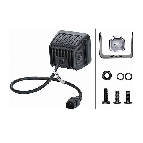 HELLA 2.7 CUBE KIT 2 L MOTOSKLET SS FARI LED TAKIMI