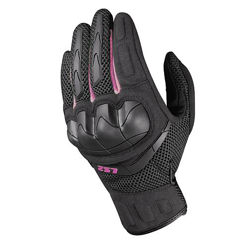 Ls2 Kubra Kad�n Eldiven Siyah-Mor