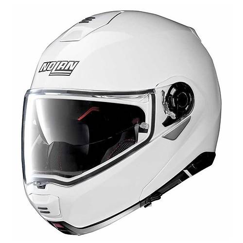 Nolan N100-5 Classic N-COM Beyaz ene Alr Kask