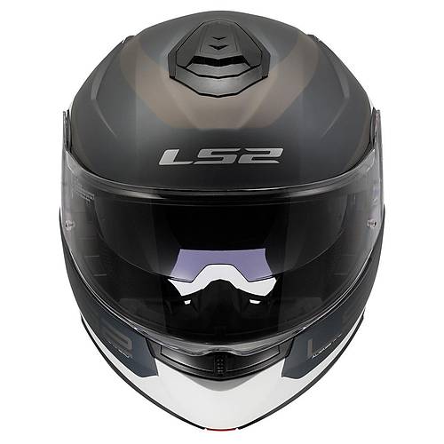 LS2 Strobe 2 Victory Mat Gri-Mavi-Kum ene Alr Kask