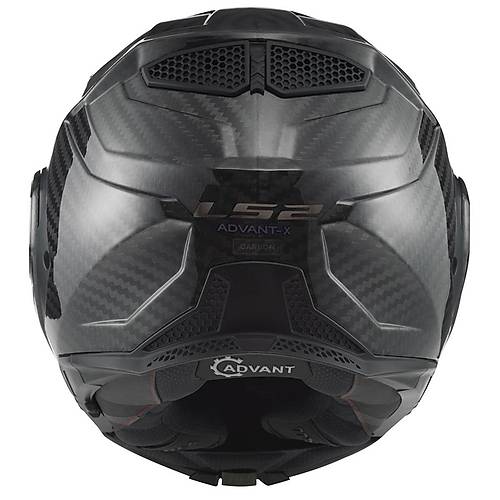 LS2 ADVANT X KARBON S�YAH KASK