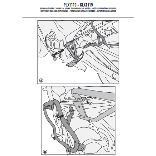 GIVI PLX1119 HONDA CB 500F - CBR 500R (13-15) YAN �ANTA TA�IYICI