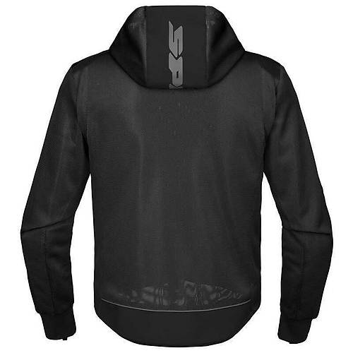 SPIDI HOODIE NET TEKST�L CEKET S�YAH