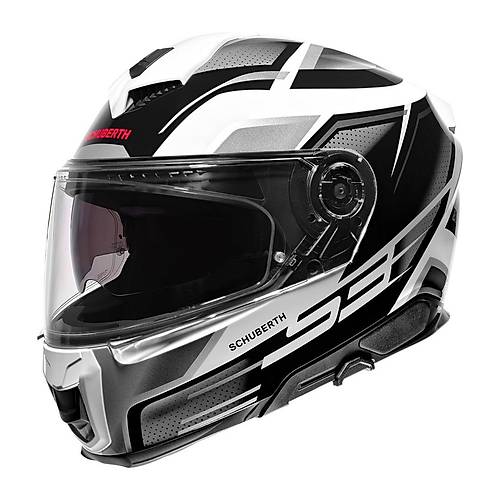 SCHUBERTH S3 STORM SILVER KAPALI MOTOSKLET KASKI
