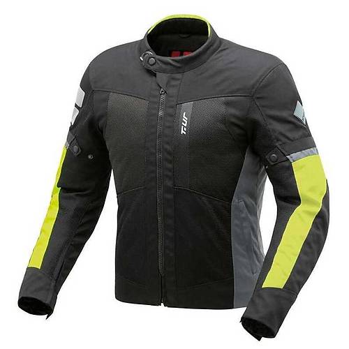 Tucano T.UR Etna Gri-Neon Sar� Yazl�k Fileli Motosiklet Montu